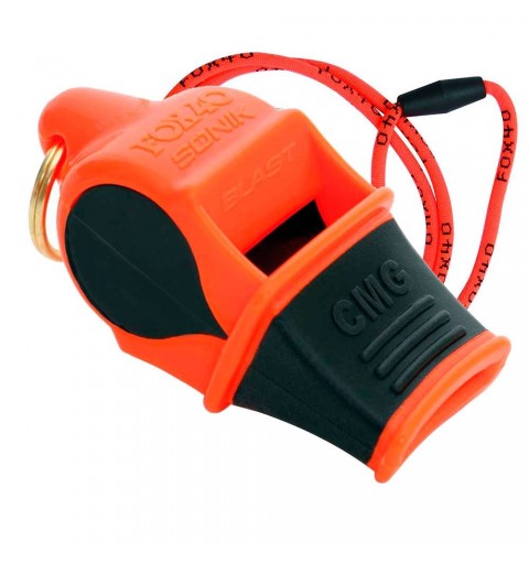 Silbato Fox 40 Sonik Blast CMG Naranja/Negro