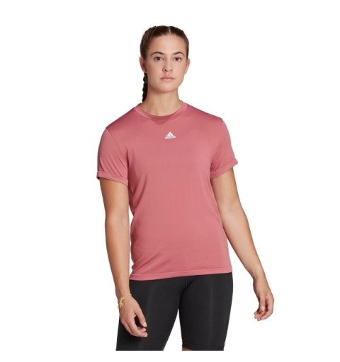 Camiseta Adidas Aeroknit Seamless Rosa