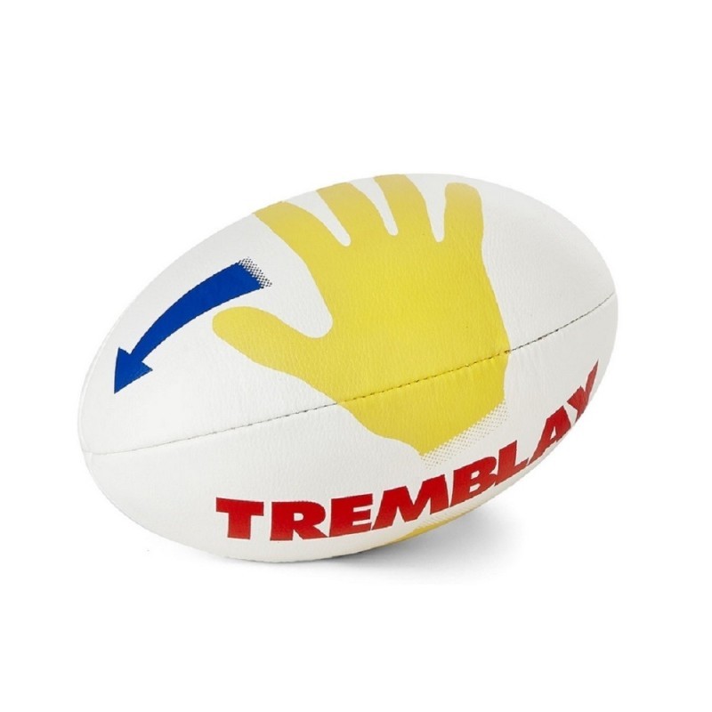 Balón Rugby Tremblay Posición Manos