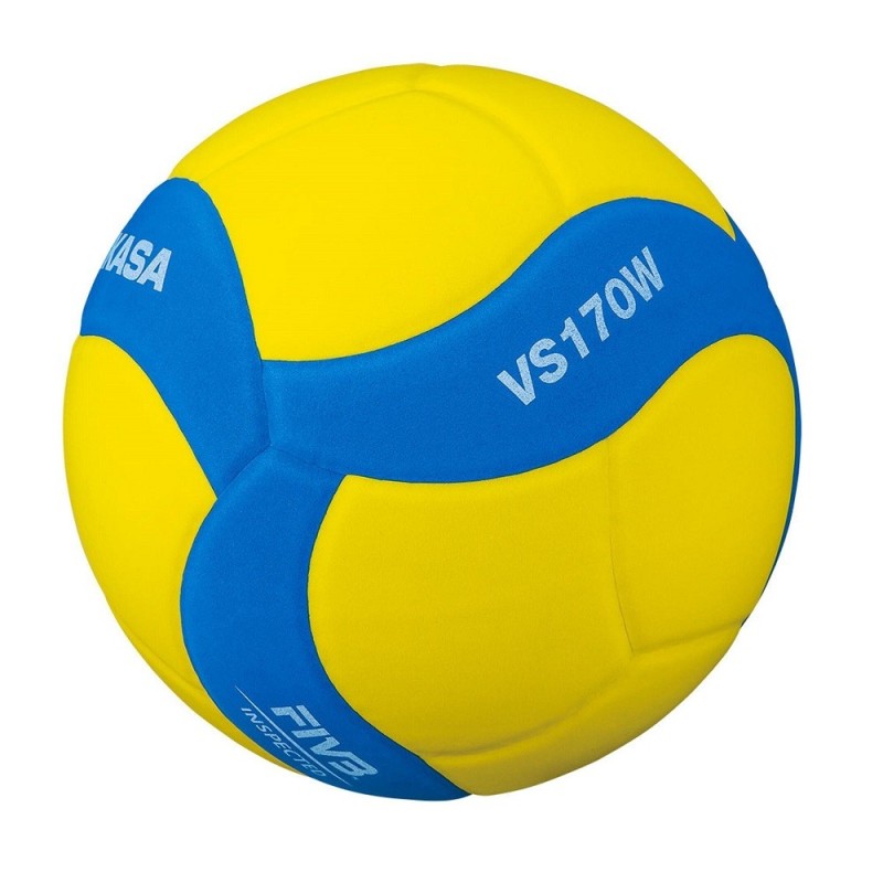 Balón Voleibol Mikasa VS170W Azul/Amarillo T-5