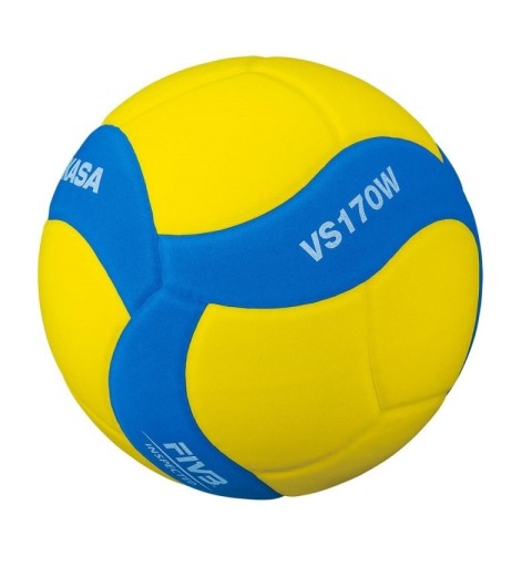 Balón Voleibol Mikasa VS170W Azul/Amarillo T-5