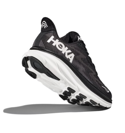 Hoka One One Clifton 9 Negra/Blanca