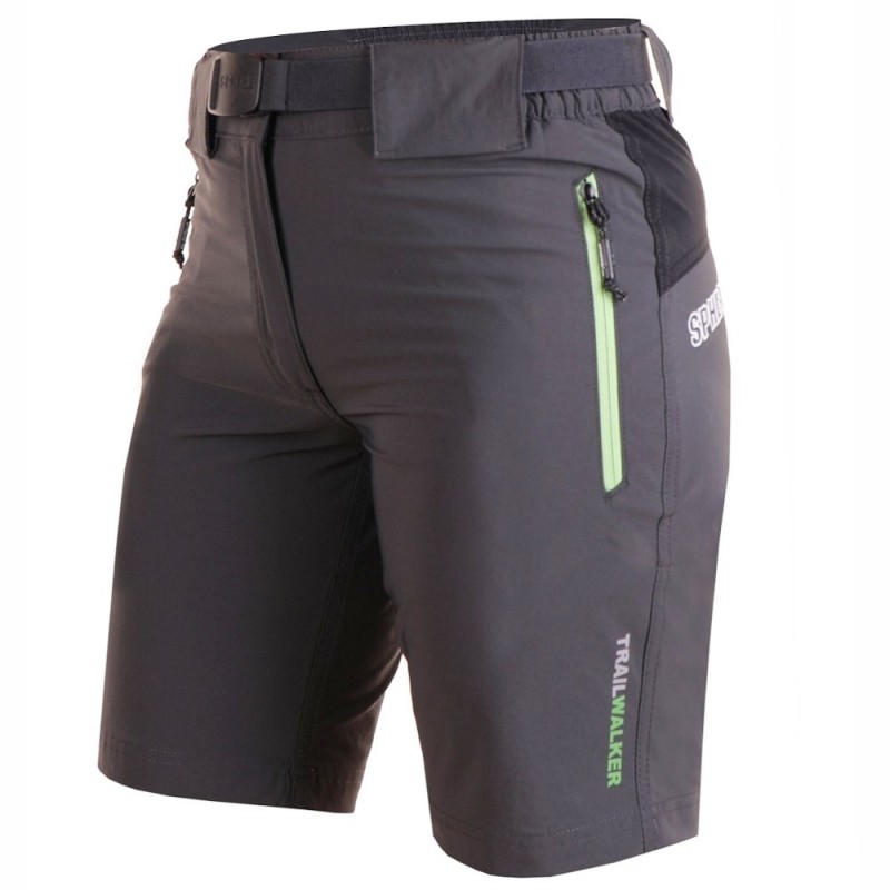 Pantalón Corto Trekking Sphere Pro Gia Negro/Verde