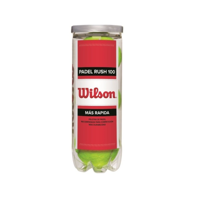 Cajón 72 Pelotas Pádel Wilson Rush 100