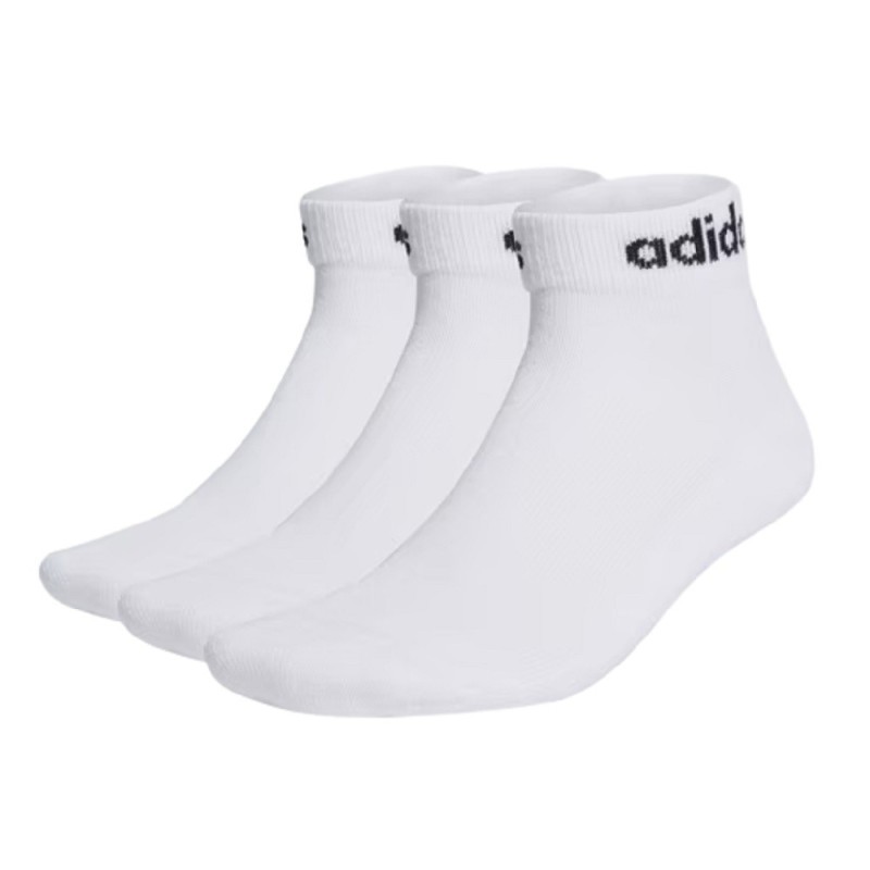 Calcetines Adidas C Lin Ankle Blanco 3 Pares