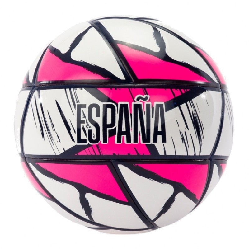 Balón Fútbol Sala Joma 1ª Fed RFEF Rosa/Blanco T-62