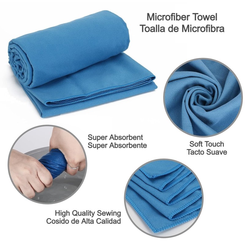 toalla de microfibra de gran absorcion