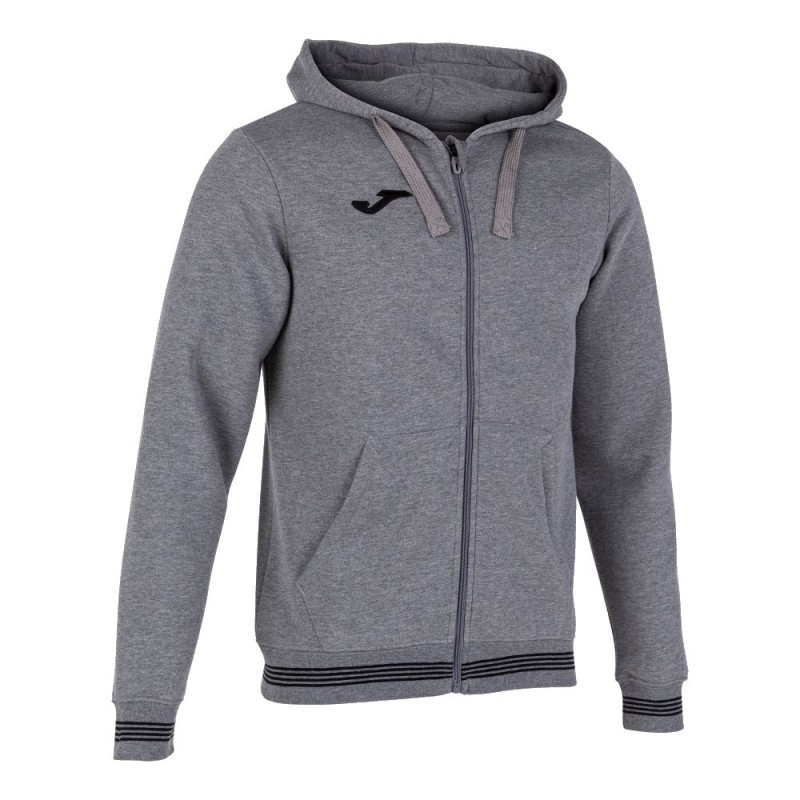 chaqueta con capucha gris de joma