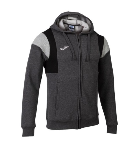 chaqueta gris joma con capucha para el frio