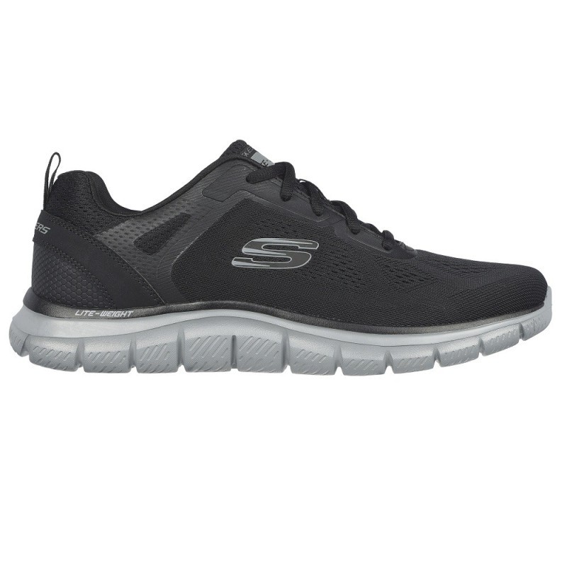 skechers negra hombre