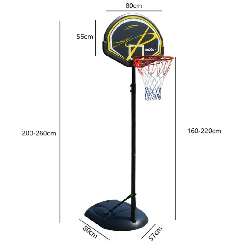 Canasta Baloncesto Trasladable Moxen Pistons