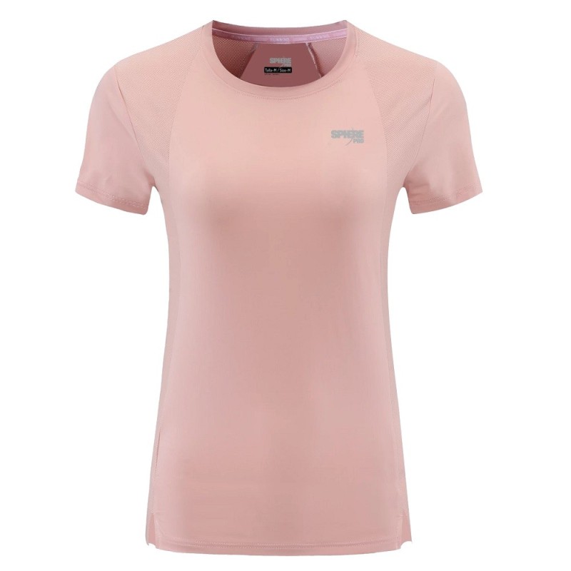 Camiseta de mujer rosa