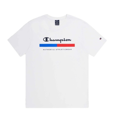 camiseta champion de color blanco para tu rutina diaria