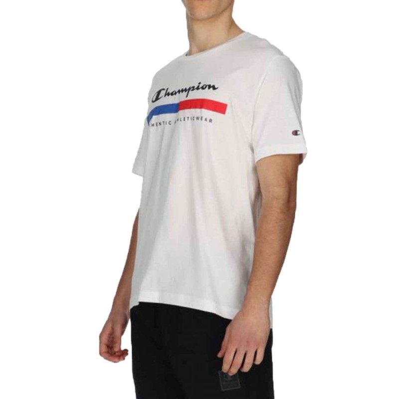 camiseta champion blanca perfecta para hacer deporte