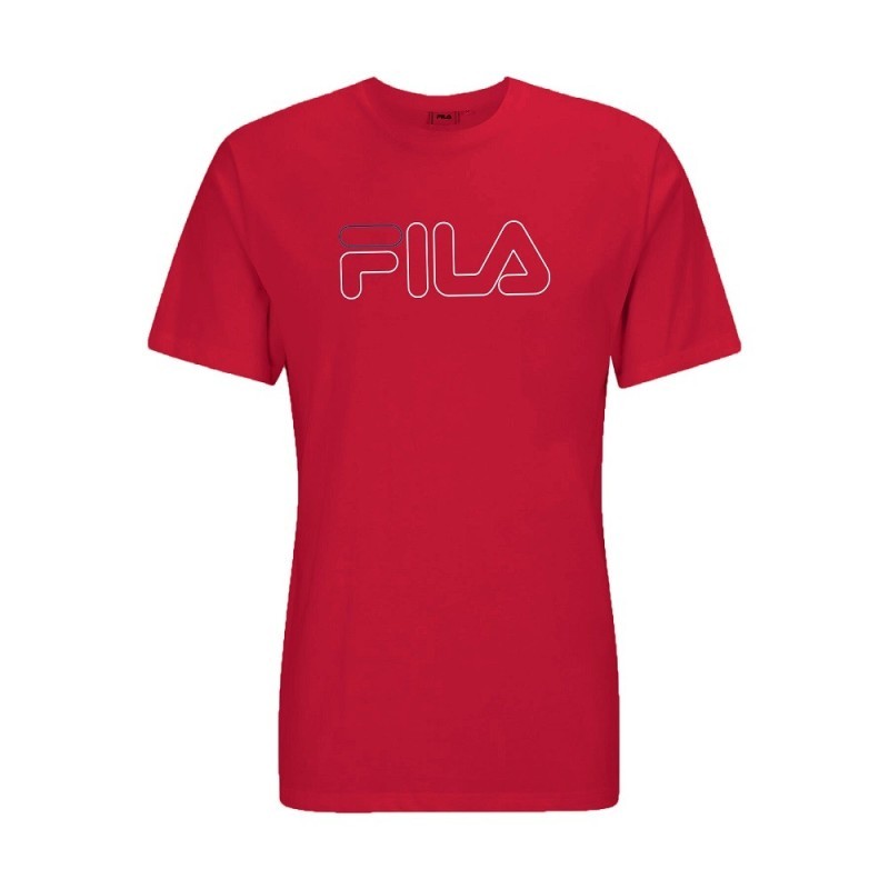 Camiseta roja para hombre