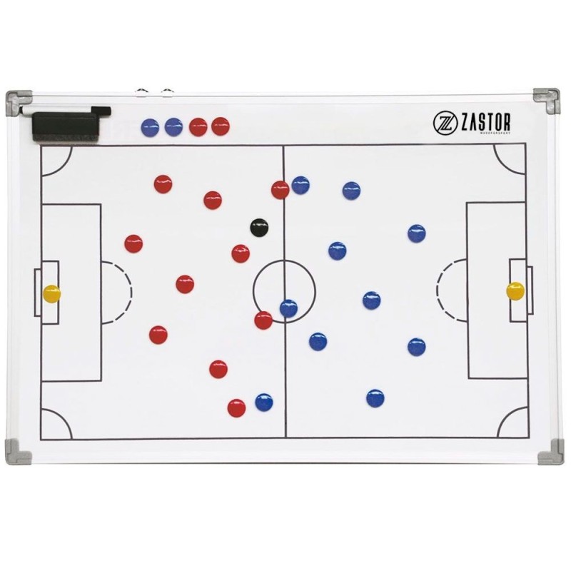 Pizarra Táctica Magnética Zastor TEAM Fútbol 60x90cm