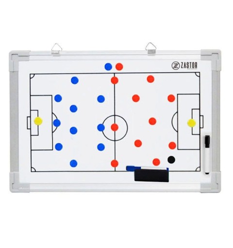 Pizarra Tácticas Magnética Zastor TEAM Fútbol 30x45cm