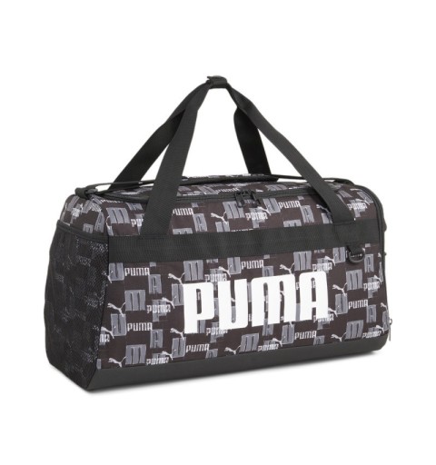 bolsa de deporte puma gris y negra para tus entrenamientos