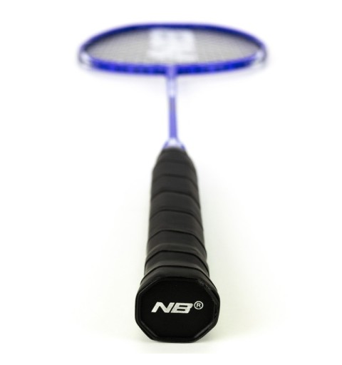 Raqueta de bádminton azul