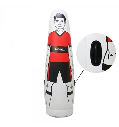 Jugador hinchable de entrenamiento