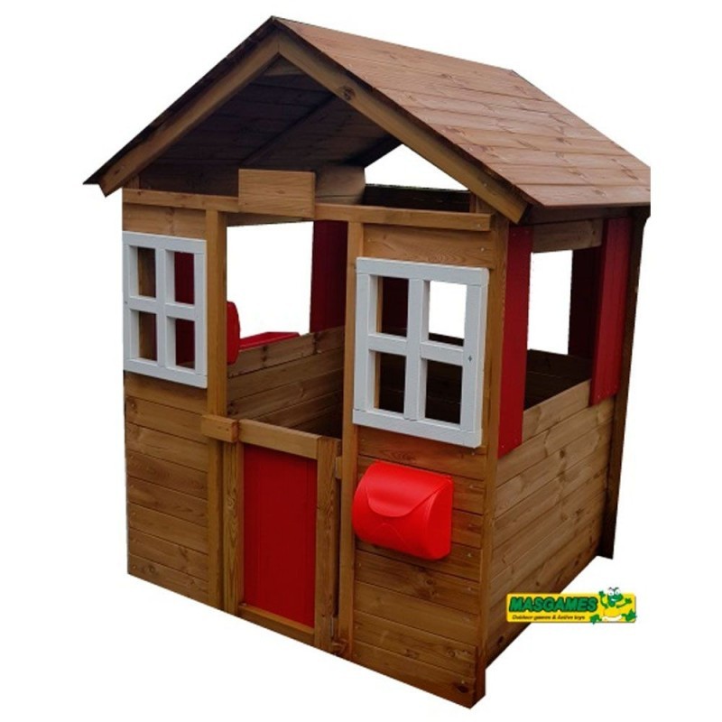 Casita de madera para niños