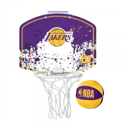 Set Minicanasta Wilson Team Mini Hoop NBA Lakers