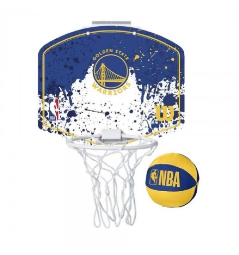 Set Minicanasta Wilson Team Mini Hoop NBA Warriors