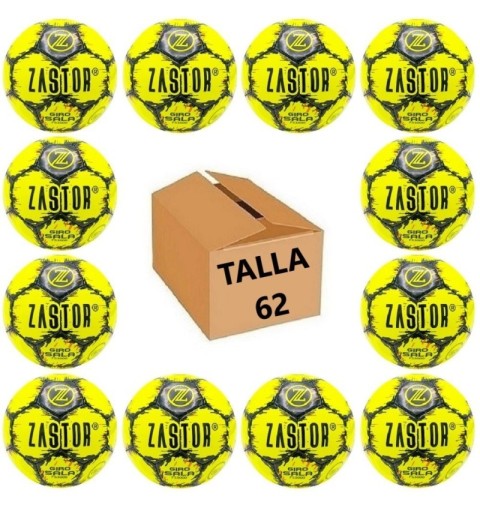 Pack de 12 balones de fútbol sala de Zastor