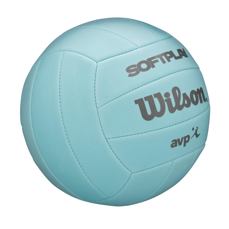 Balón Vóley Playa Wilson AVP Soft Play Azul T-5